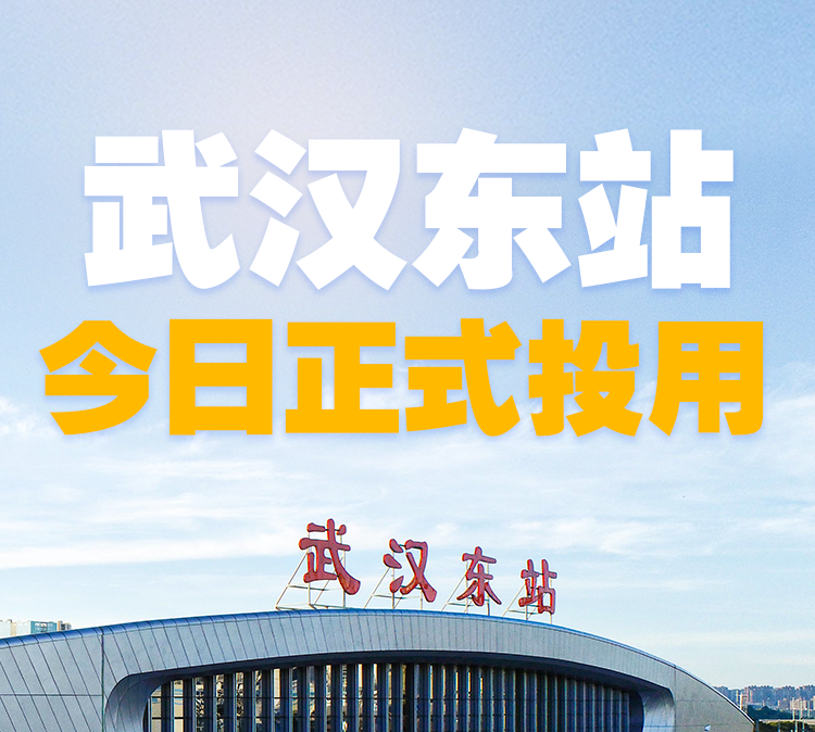 2022年8月(yuè)12日武漢東站正式投入使用(yòng)，多(duō)項重要工程由我司承建